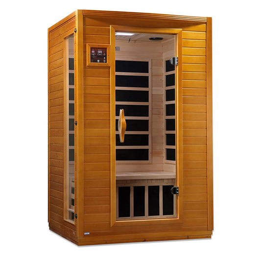 Andora 2-Person Low EMF FAR Infrared Sauna, Canadian Hemlock
